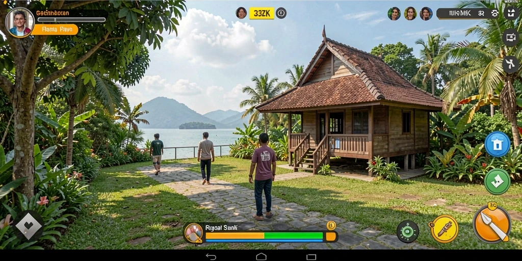 Tampilan gameplay <strong>33ZK</strong> yang menarik dan penuh warna.