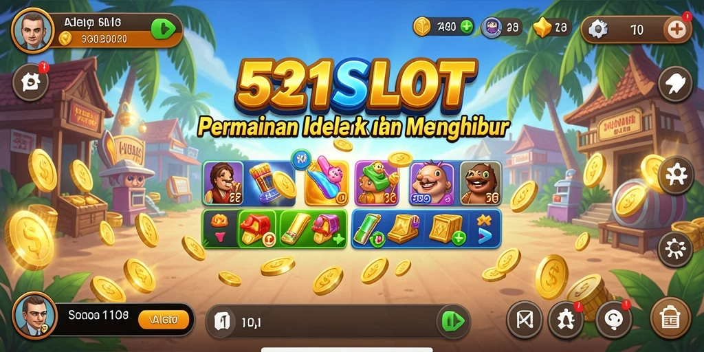Tampilan gameplay 531SLOT yang menarik dengan berbagai pilihan slot.