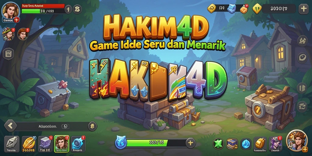 Tampilan gameplay HAKIM4D yang menarik dan adiktif.