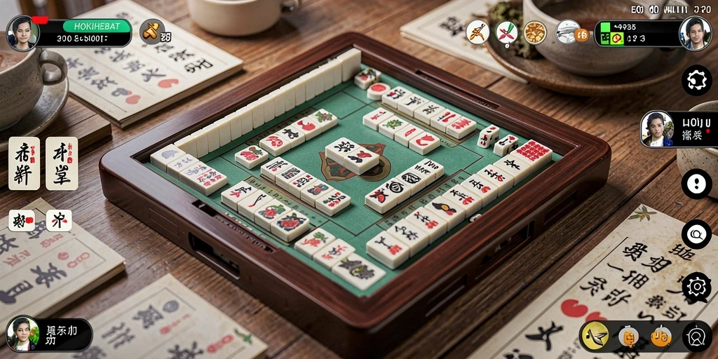 Tampilan gameplay HOKIHEBAT yang menarik dan menantang.