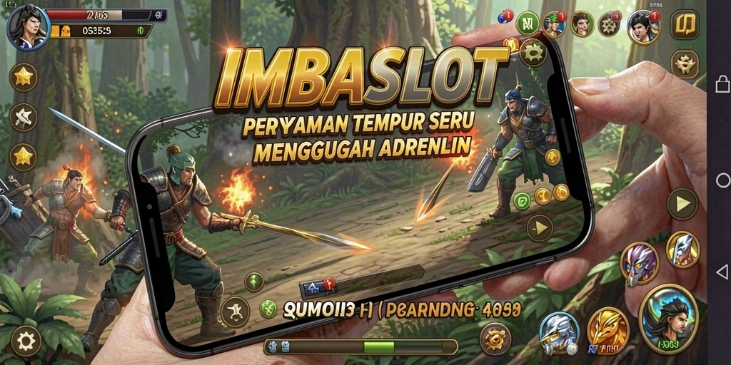 Tampilan gameplay seru dalam IMBASLOT yang penuh aksi.