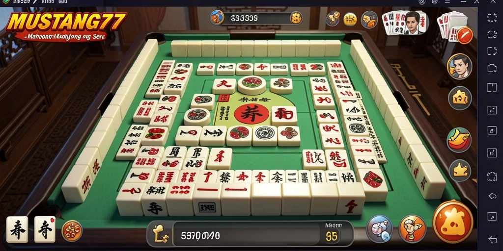 Gameplay Mahjong yang seru dan menantang di MUSTANG77.