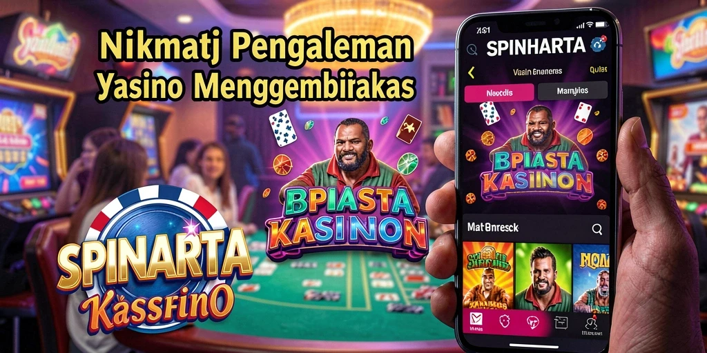 Tangkapan layar SPINHARTA menampilkan suasana kasino yang menghibur.