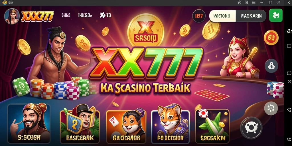 Tampilan gameplay seru dan interaktif di XXX777.