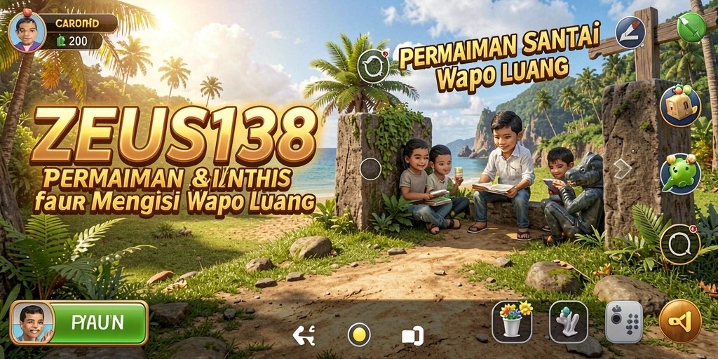 Tangkapan layar utama <strong>ZEUS138</strong> menunjukkan keseruan gameplay santai.